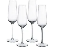 Villeroy & Boch Purismo Champagne Flutes Set of 4