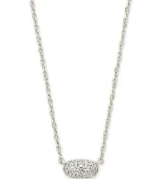 Kendra Scott: Grayson Rose Gold Crystal Pendant Necklace