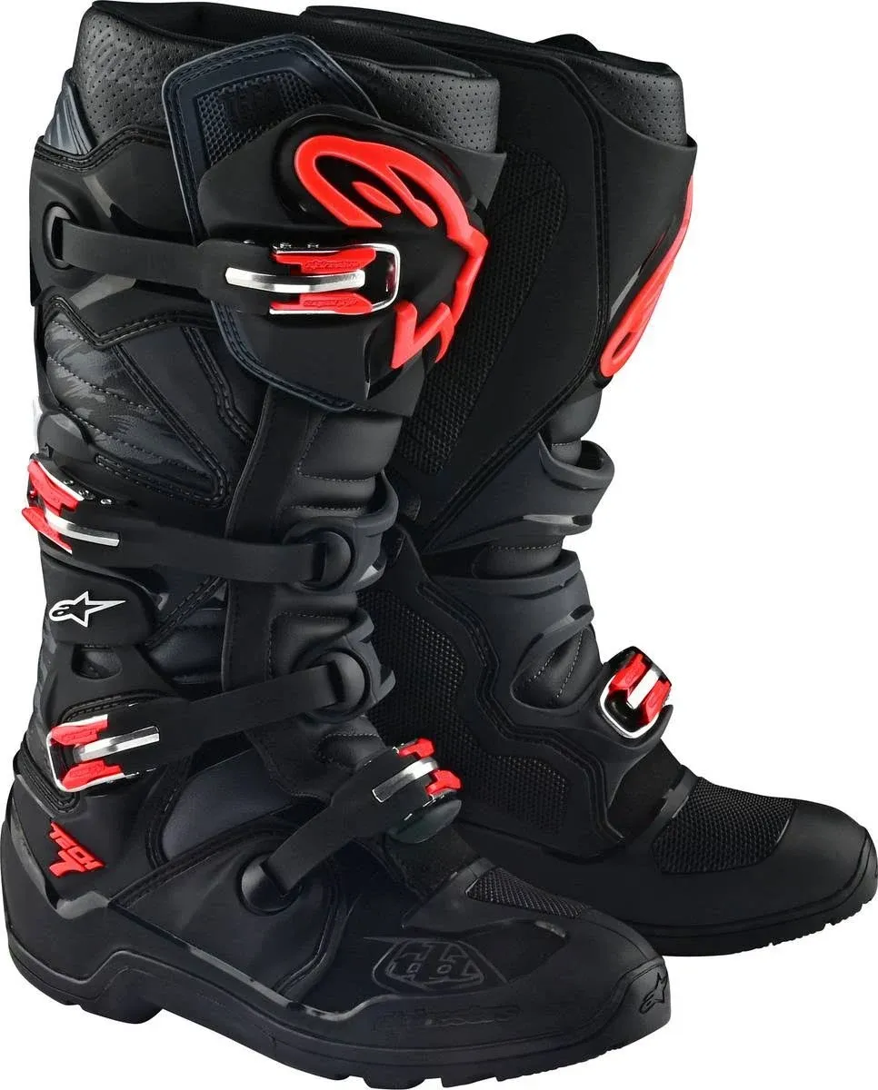 Troy Lee Designs Alpinestars Tech 7 Enduro Boots Black/Gray Camo 10