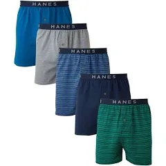 Hanes Men's Classics Knit Boxers