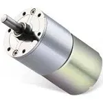 DC 12V 50RPM Gear Motor High Torque Electric Micro Speed Reduction Geared Motor 