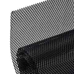 Universal 40&#034;x13&#034; Car Grill Mesh - Aluminum Alloy Automotive Grille Insert Bu...