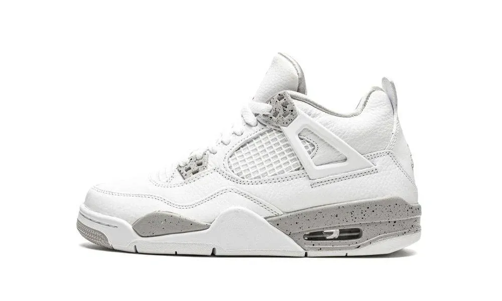 Air Jordan 4 Retro GS White Oreo