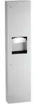 Bobrick B-380349 Surface-Mounted Paper Towel Dispenser/Waste Receptacle