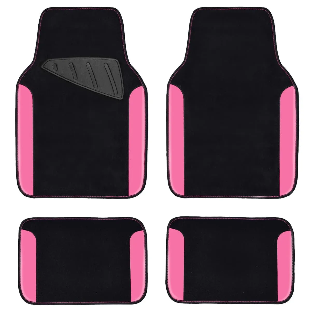 CAR PASS Rainbow Waterproof Universal Fit Car Floor Mats Fit for SUVVanssedan..<wbr/>.