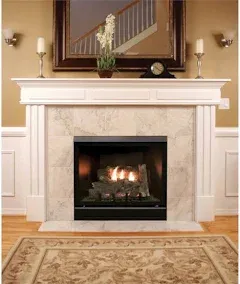 Empire White Mountain 42&#034; Tahoe DV Clean Face Deluxe NG Fireplace MV w/ Blower