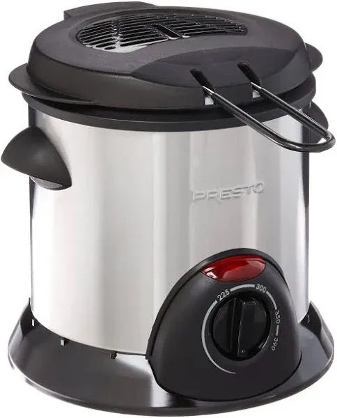 Presto 05470 1-liter Stainless-Steel Electric Deep Fryer