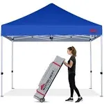 Commercial Series- Easy Pop-Up 10x10/10x15/10x20 Canopy Tent Instant Shelter 10x10 / Blue