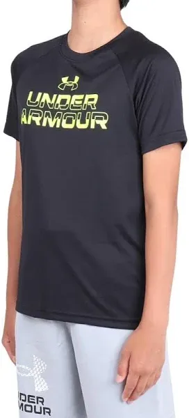 Under Armour Boys' UA Tech Split Wordmark T-Shirt