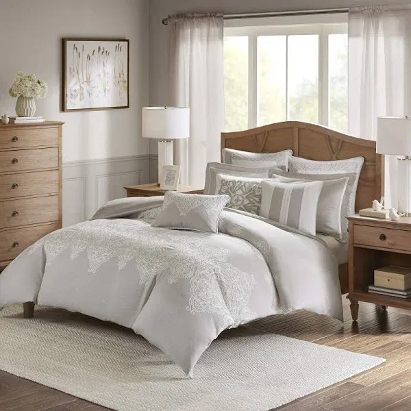 Madison Park Signature - Barely There Comforter Set - King - Natural