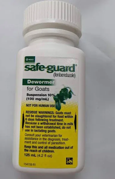 Merck Safeguard Goat Dewormer