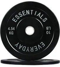 BalanceFrom Color Coded Olympic Bumper Plate Weight Plate