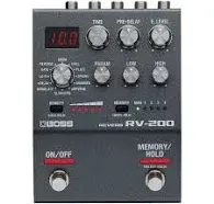 Boss RV-200 Reverb Pedal