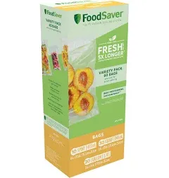 FoodSaver Vacuum Sealer Bags Variety Pack 30-Count