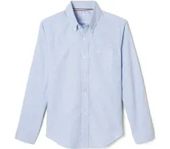 French Toast Boy's Long Sleeve Oxford Shirt