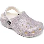 Crocs Toddler Classic Glitter Clog, Patterned, C4