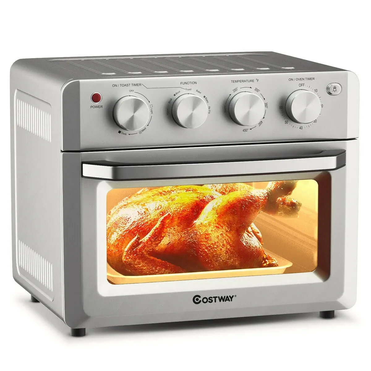 19-Quart 7-in-1 Air Fryer Toaster Oven