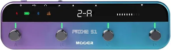 Mooer Prime S1 Intelligent Pedal Multi Effects Stand alone Rechargeable pedal *** FREE SHIPPING *** | Reverb