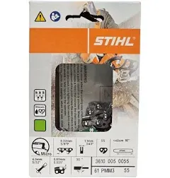 New, Stihl 61PMM3 55 Chainsaw Chain - In Stock - Ready to Ship TODAY!