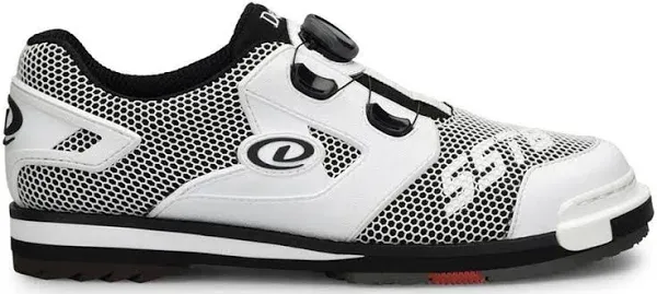 Dexter Men's SST 8 Power-Frame BOA Bowling Shoes - White/Black - Wide Width