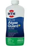 HTH Pool Care Algae Guard +Ultra for Swimming Pools, Liquid, 28oz, Size: 28 oz