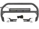 Rough Country Nudge Bar 20 IN Black Single Row LED for Ford Bronco 4WD 2021