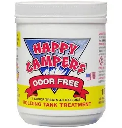 HAPPY CAMPERS RV Holding Tank Treatment - 18 Treatments