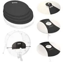 Evans SoundOff Drum/Cymbal Mute Box Set, Fusion Sizes-DCP