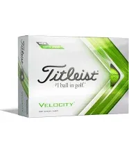 Titleist Velocity Matte Green Mint Golf Balls - 3 Balls