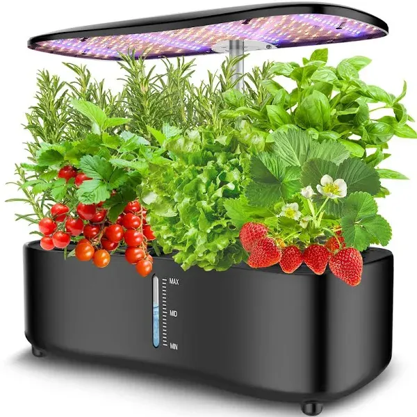 Hydroponics Growing System Indoor Herb Garden 12 Pods Hydroponics Growing System