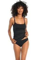 La Blanca Island Goddess Lingerie Strap Tankini Top