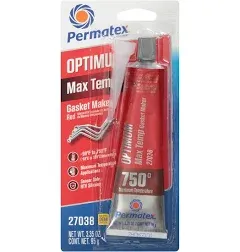 Permatex 27038 Optimum Max Temperature Gasket Maker, 3 oz