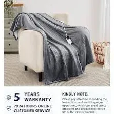 Homemate Heated Blanket Electric Throw