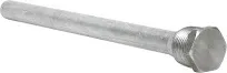 Camco 11563 Magnesium Anode Rod 3/5 in.-14 Thread 9-1/2 L x 3/4 Dia. in.