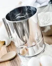 Fox Run 4-Cup Stainless Steel Flour Sifter