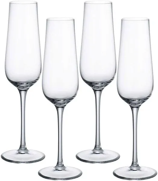 Villeroy & Boch Purismo Champagne Flutes Set of 4