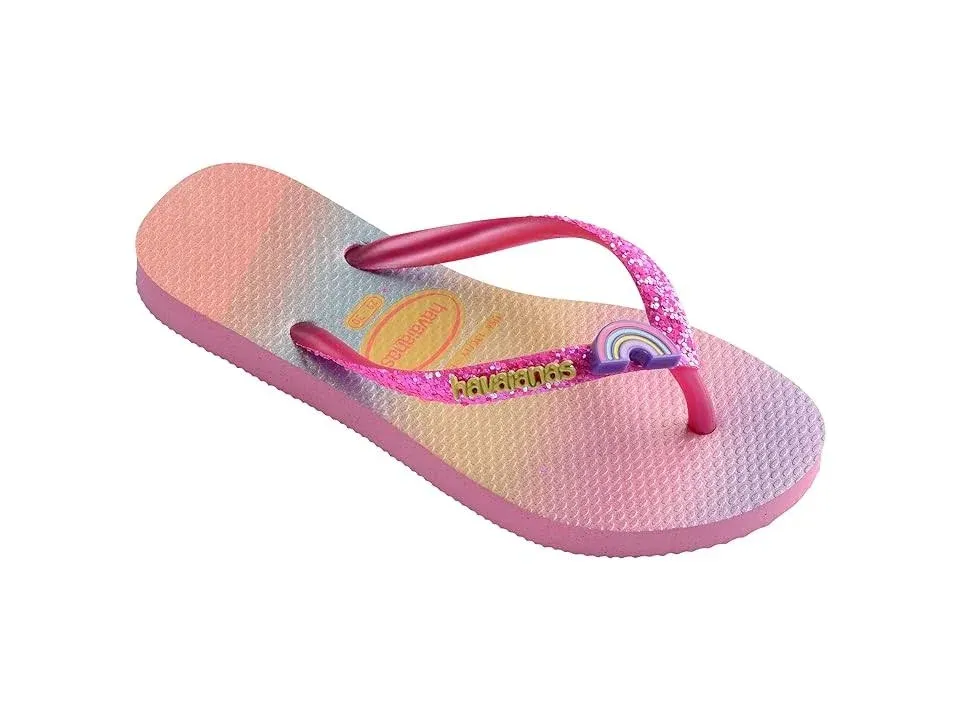 Havaianas Girl's Slim Glitter II Flip Flop Sandal (Toddler/Little Kid/Big Kid)