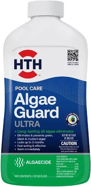 HTH Pool Care Algae Guard Advanced for Swimming Pools