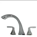 Moen T693 Voss Chrome Two-Handle Roman Tub Faucet