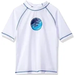 Kanu Surf Boys&#039; Haywire UPF 50+ Sun Protective Rashguard Swim Shirt, Infinite