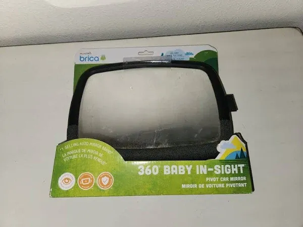 Munchkin Brica 360 Pivot Baby In-Sight Wide-Angle Adjustable Car Mirror