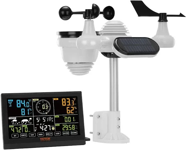 VEVOR 7-in-1 Wireless Weather Station