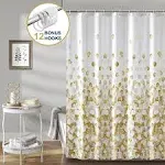 Comfitime Heavy Duty Mildew-Resistant Fabric Shower Curtain