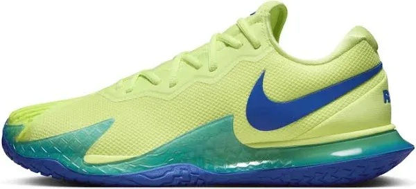 Nike Men's Zoom Vapor Cage 4 Rafa Tennis Shoes Lemon Twist and Game Royal - DD1579-700S24