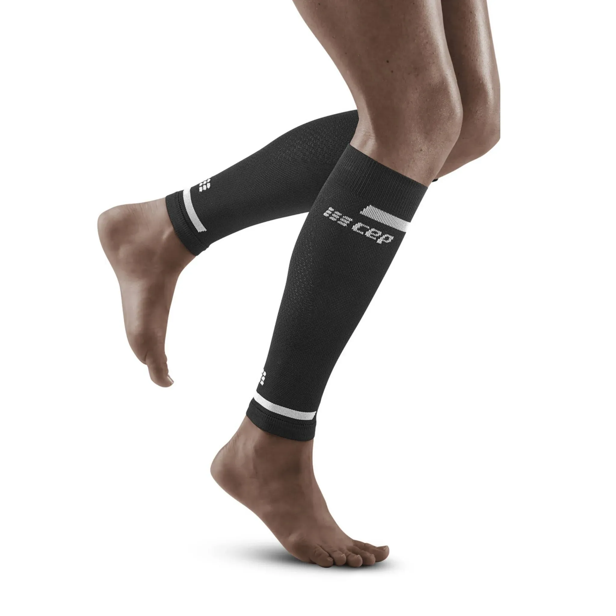 CEP Women's The Run Compression Calf Sleeves 4.0 / IV / Black