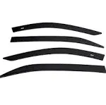 AVS 16-18 Toyota Tacoma Double Cab Ventvisor In-Channel Window Deflectors 4pc - Matte Black - 1774036