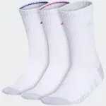 Adidas Cushioned Crew Socks 3 Pairs White M