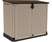 Keter Store-It-Out Midi Outdoor Resin Horizontal Storage Shed