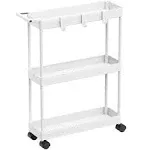 SimpleHouseware Kitchen Cart Storage 3-Tier Slimsuper Narrow Shelves