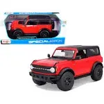 Maisto International 1/18 Diecast SE 2021 Ford Bronco Wildtrak 2DR [MAI31456]